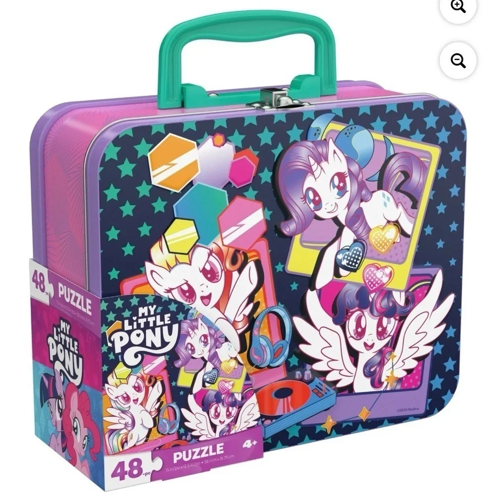 My Little Pony 48-Piece Puzzle in Tin with Handle